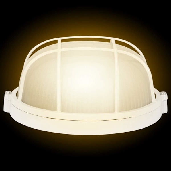 Sauna Lampe - Eksplosjonssikker Anti-Høy Temperatur Fuktsikker Rund Lampe Lys Tilbehør for E27 Gjenge Sauna Rom