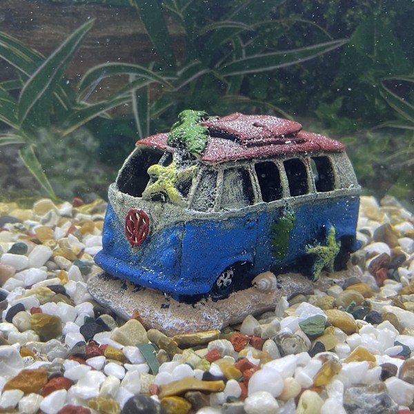 Kunstig Polyresin Akvarium Ornament Akvatisk Modell Dekorasjon Fisk Tank Marine Dekor Ornamenter