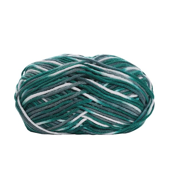 Stickgarn 6 x 50g Boll Dubbel Stickgarn Färgad Virkgarn Mjukt Garn Set för Stickning Hantverksprojekt, Kläder, Filtar, Halsduk, B B