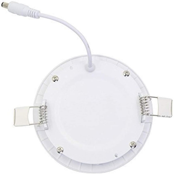 LED Indbygningsspot 10 stk 3W Kold Hvid 6000K Slank Rund Panel Indbygningsdownlight LED Indbygnings Super Flad Downlight