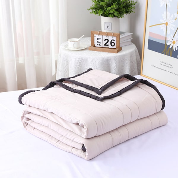 Kesäviilentävä peitto kuumille nukkujille ja yöhikoilulle, viilentävä peitto - Kaksipuolinen viilentävä peitto Cooler Fiber, jääpeitto kaikkiin vuodenaikoihin Light pink