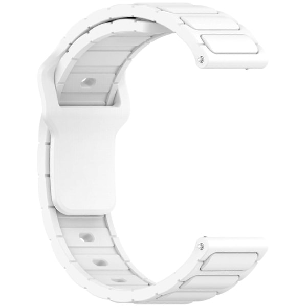 Silicone Rem til Huawei Watch GT 5 GT 4 46mm GT 2 Pro GT 2e Smartwatch - (Hvid, 20mm)