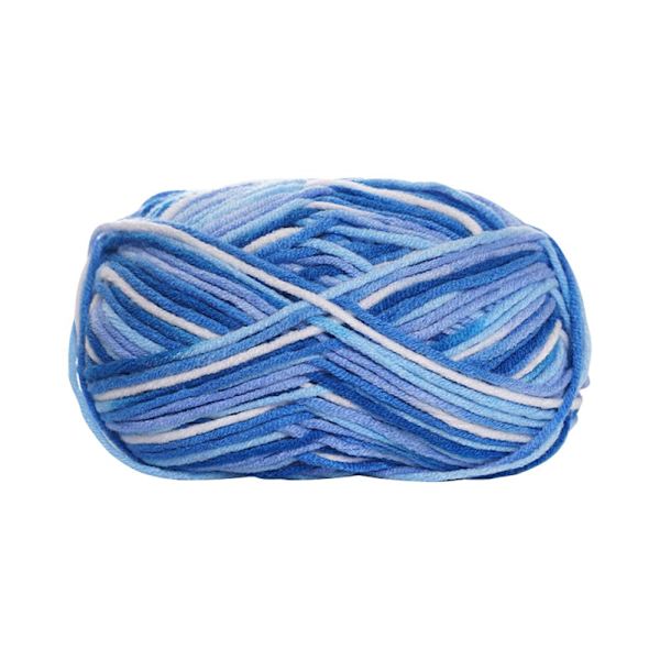 Stickgarn 6 x 50g Boll Dubbel Stickgarn Färgad Virkgarn Mjukt Garn Set för Stickning Hantverksprojekt, Kläder, Filtar, Halsduk, B B