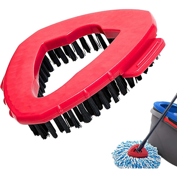 Generisk 1 stk. skrubbebørste kompatibel med O-Cedar Spin Mop 1 Tank System, Spin Mop Hovedpåfyldning Skrubbebørste