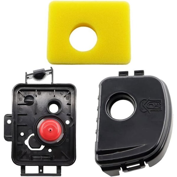 Luftfilterkåpa Kit för Briggs Stratton 300E 450E 500E 550E 575EX 08P500 09P600 09P700 595663 PZCC Motorer