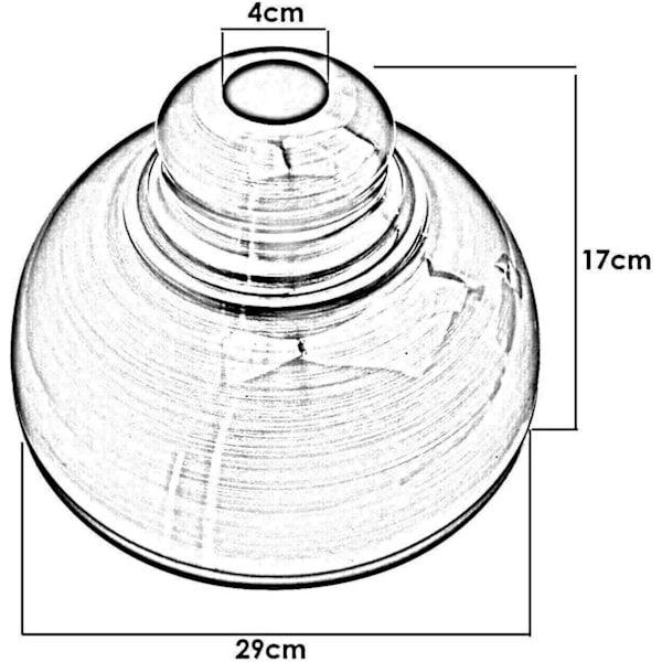 Metall Lampskärmar, Taklampa Hängande Skärm, Icke-Elektrisk 30cm Lätt Passform, Böjd Kökslampskärm, Kontor, Vardagsrum Lampskärm (Borstad Silver)