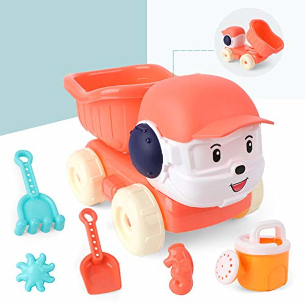 6 stk. Model Sprinkler Shower Spade Legetøj Klassiske Legetøj Strand Sand Legetøj Børns Sommer Legetøj Bil