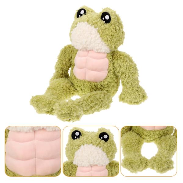 Super Blød Frø Plys Fyldt Dyr Plys Muskel Frø Plys Legetøj Kawaii Frø Plys Legetøj til Børn