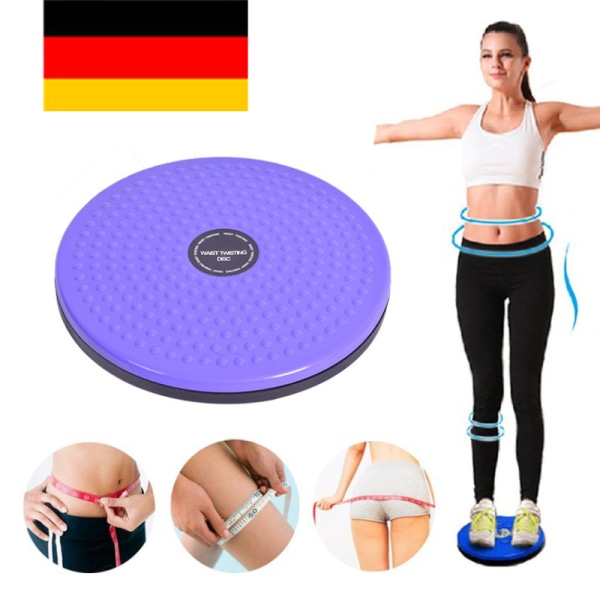 Midja Disc Twist Board Plate Fitness Träning Massage Balans Fot Twist Pad Midje Svängplatta