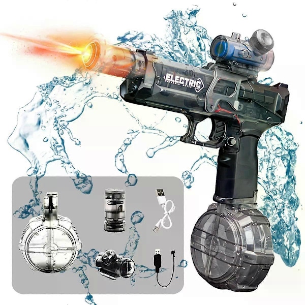 Högtryck vattenpistol elektrisk vattenpistol vuxen sommarleksak barn