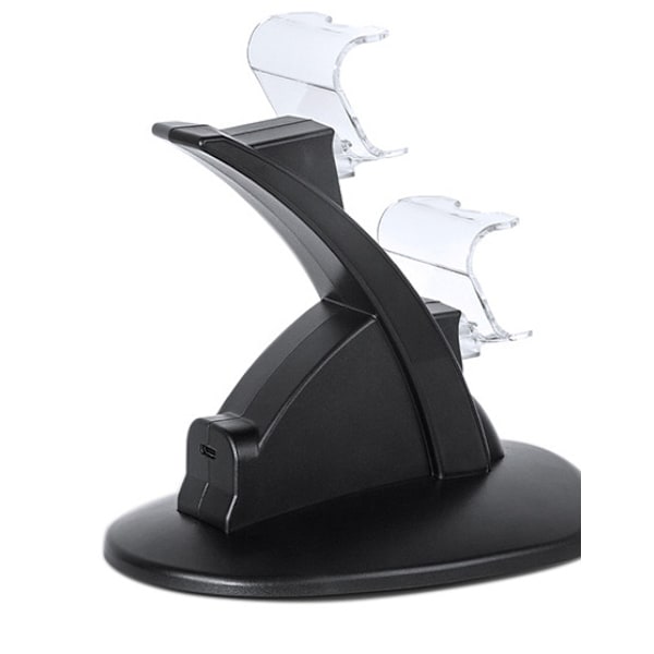 Trådløs kontroller blått lys dobbel lading, Ps4 kontroller ladestasjon ladestand, for Playstation Remote