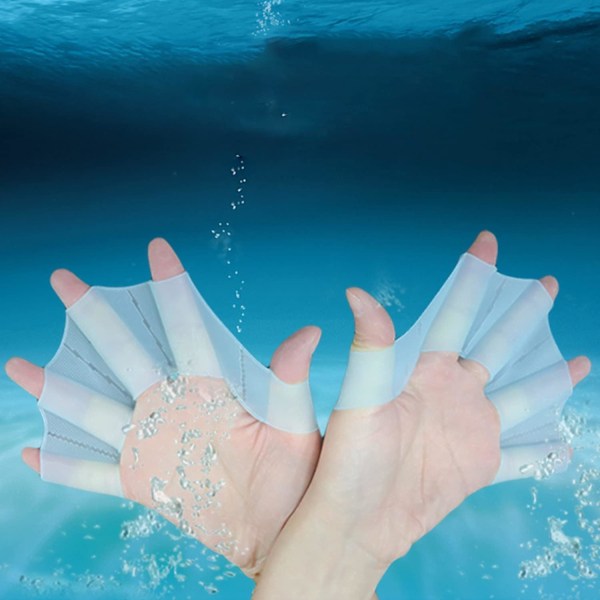 Simhandskar Paddlar Simhandskar Med Simhud Surf Simpaddlar Aqua Handskar Simfenor För Barn Snorkling Dam Herr Simtränare Storlek L