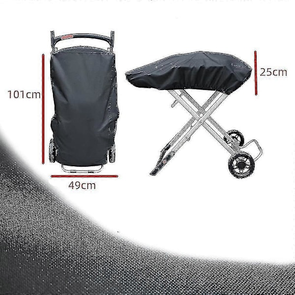 Grillöverdrag för Weber Traveler Gas Grill - 210D