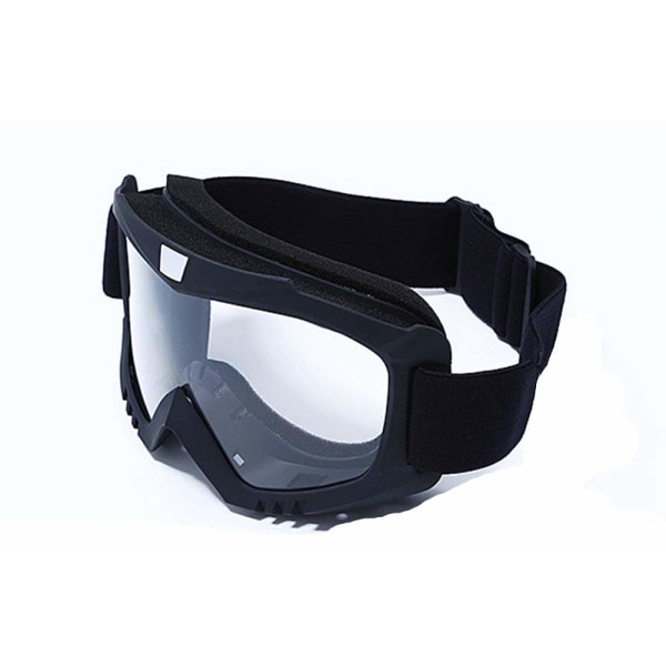 Motorcykelglasögon, Skidglasögon, Dirt Bike ATV Goggles Goggles (Transparent)