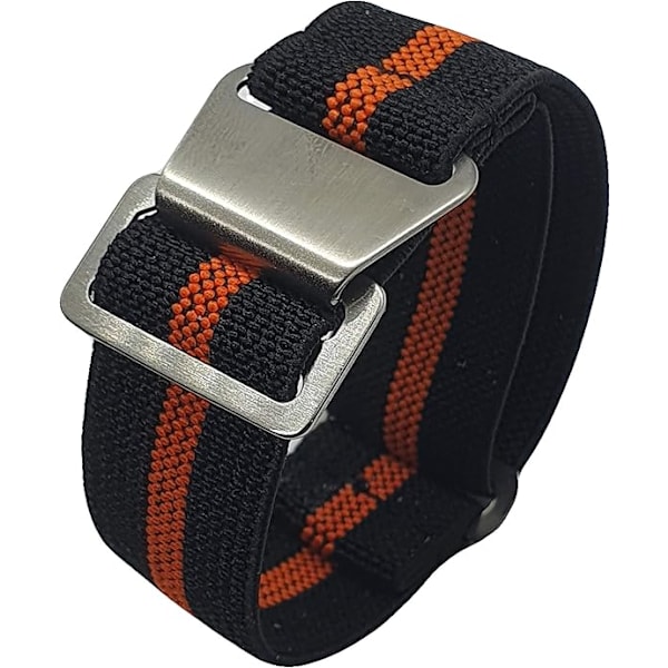 Elastisk Nylon Navy Diver Fallskjermstropp 22mm Militærstropp