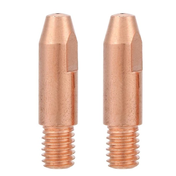 20 kpl M6 kuparikoskettimia Euro-tyylin Binzel 24KD MIG/MAG-hitsauspolttimelle, kaasusuuttimen pidikkeen lisävarusteet (1.0)