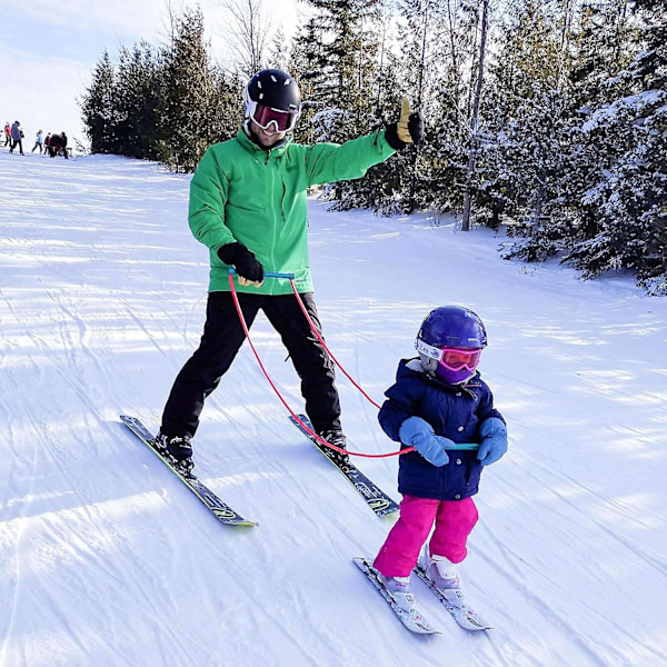 21m Barn Skidträningsskydd Lär dig åka skidor med Skid Utrustning för Pojkar Flickor Nybörjare Sportutrustning för Vinterkul