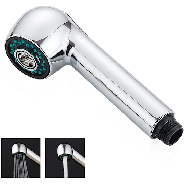 Hånddusj Retractable Faucet Pro Kjøkkenvask Blandebatteri Hode 2 Spray Typer Toalett Hånddusj Erstatning for Bassengkran eller Universal Dusjhode