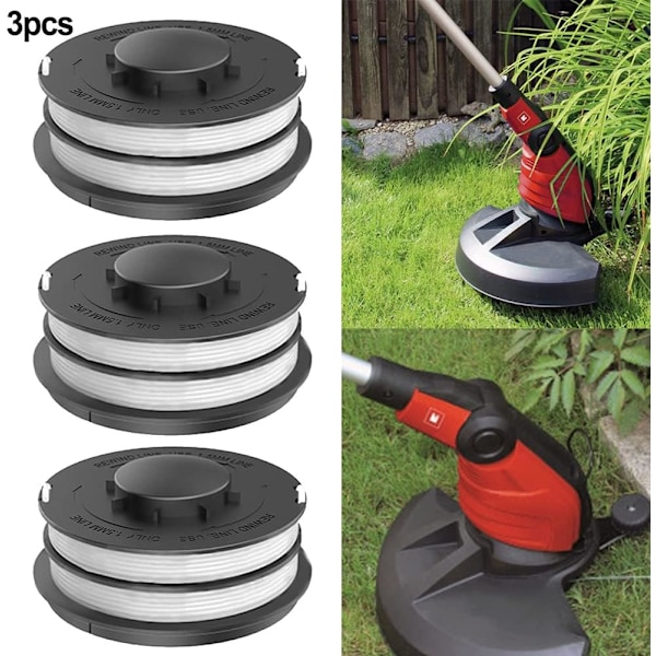 3 stk. Spoler til gressklipper for Einhell GC-ET 4530 RTV 400, RTV 550, RTV 550/1 Trimmerhoder