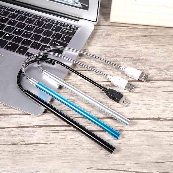 Mini Läslampa 10 LED Super Starka Läslampor USB Flexibel Portabel Reselampa för Att Läsa Böcker