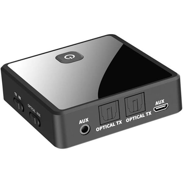 Bluetooth Transmitter Receiver, Trådløs Lydadapter, Understøtter Optisk, Audio TV Fiber Optisk Bluetooth Transmitter Receiver