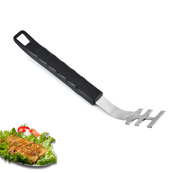 Värmebeständig Grillgallerlyftare Handtag Rostfritt Stål Grillnätlyftare Värmebeständiga Camping BBQ Grillverktyg Tillbehör