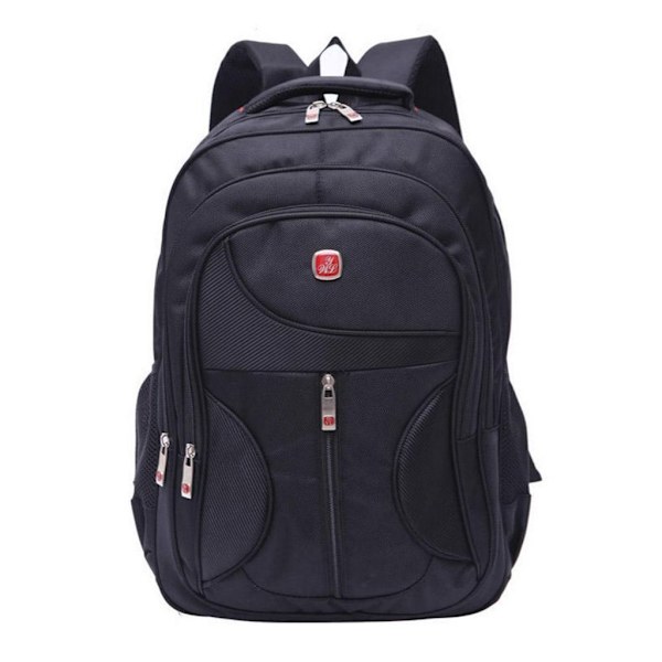 15,6\" Herrar Utomhus Nylon Vattentät Ryggsäck Väska Resa Laptop Axelväska