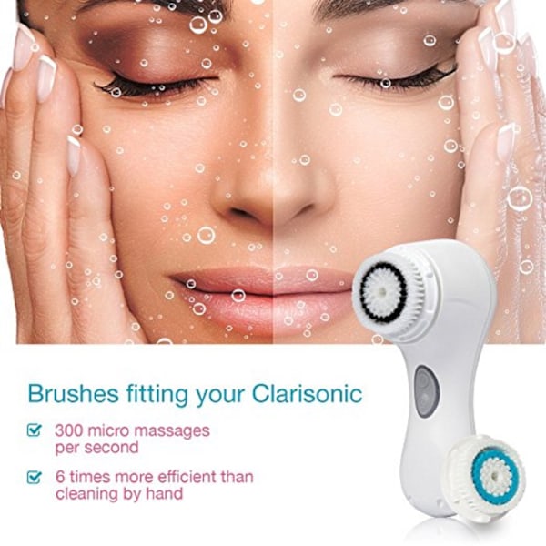 Yhteensopivat vaihtoharjaspäät, suunniteltu Mia, Mia2, Mia3/Aria, Smart Profile, Alpha Fit ja Radiance kasvojenpuhdistusjärjestelmille