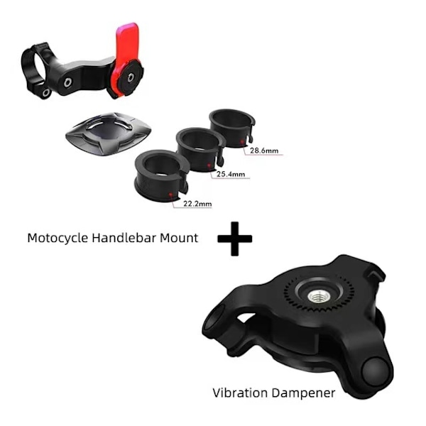 Sykkeltelefonholder [360° roterbar justerbar] Smarttelefon Navigasjonsstøtte for 4,7-7,2'' Modeller