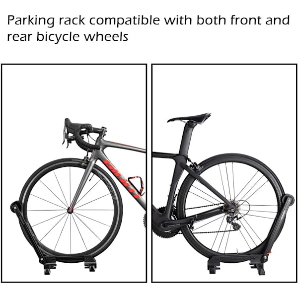 Cykelstativ baghjulsstativ udstillingsstativ aluminium foldbart cykelstativ