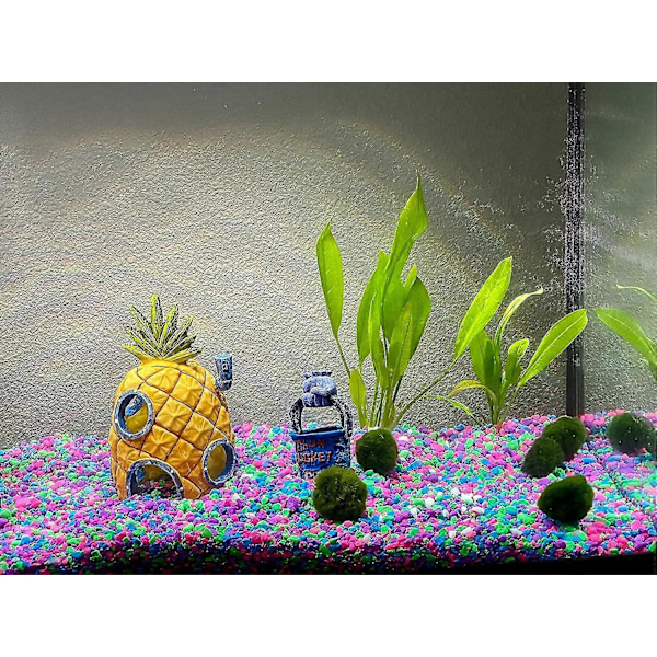 Akvarium Dekoration, Akvarium Ananas Hus, Fiskekum Dekoration, Undervands Landskabs Dekoration