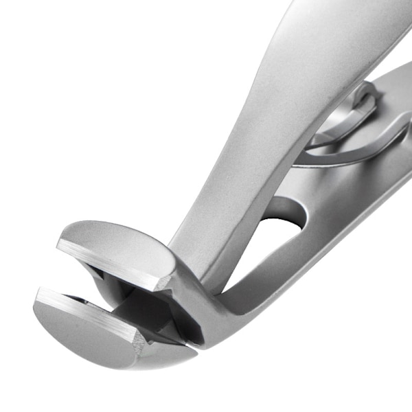 Negleklipper, Negleklipper for Eldre, Ergonomiske Negleklipper Store for Eldre, Negleklipper Neglefilsett for Tykke og Inngrodde Tånegl silver
