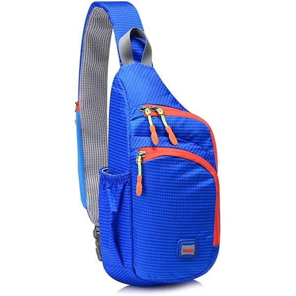 Sling Backpack Waterproof Lightweight One Strap Shoulder Chest Bag for Outdoor Hiking Sports