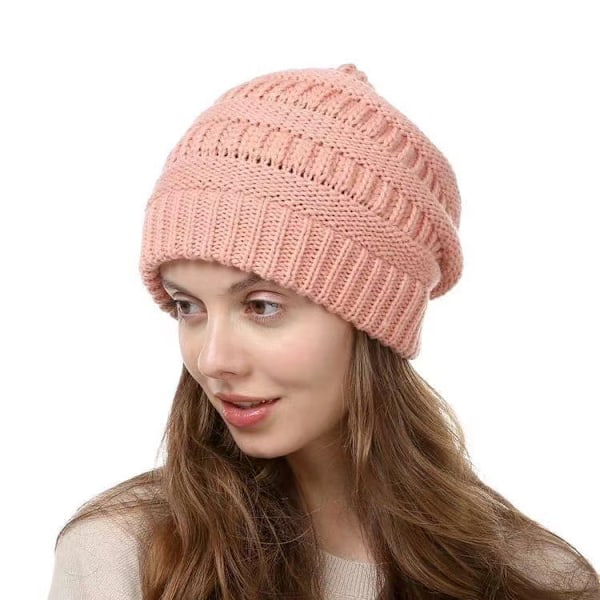 Slouchy Beanies, Oversized Strikket Varme Vinterluer for Kvinner, Tykke for Kaldt Vær