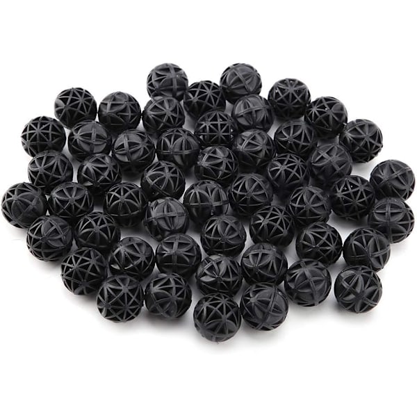 50 Stykker Bio Porøs Filter Bio Ball Filtermedie Vannfiltreringsmateriale Bomull For Akvarier (16mm)