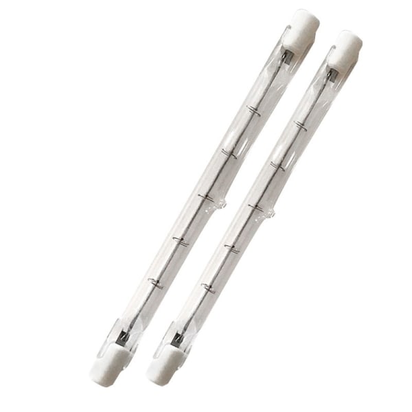 500W R7s rør 118mm halogen Dimbar Varm Hvit 2800K lineær r7s blyantpære 11000lm AC 200-240V (5stk)