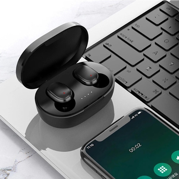 Bluetooth 5.0 Kuulokkeet Tws Langattomat Kuulokkeet Mini Korvanapit Stereo Kuulokkeet A6s