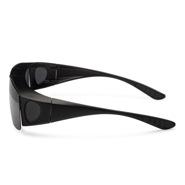 Polariserade solglasögon Flip Up Fit Over Receptbelagda solglasögon Flip Up Shield Ljusblockerande Wrap Around UV400