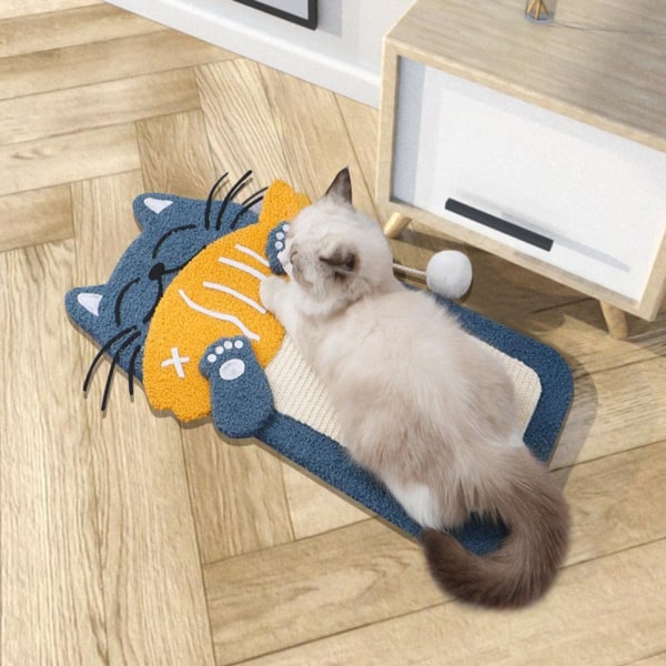 Kissan kiipeilypuuhun riippuva kissan raapimislauta raaputuspylväsmatto lelu Pehmeä sänkymatto kynnet hoito raaputustolppalelut lisävaruste, seinäversio