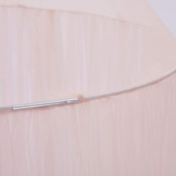 Myggnett Telt Seng Baldakin Myggnett Seng Tekstiler med Rund Blonde Baby Gutter Jenter Leke Hus