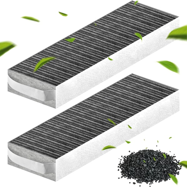 2-pak Aktivt Kulstoffiltre, Til Bora Pure/x Pure/s Pure Emhætte, Puakf Filter Tilbehør Udskiftningsfilter