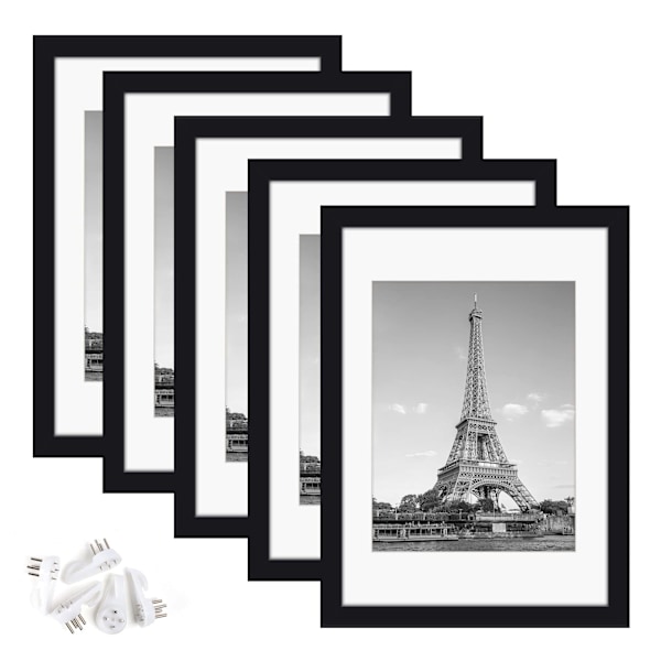 A3 Tavelram, 3-pack Svart Fotoram, Väggmonterad Bild 29,7 x 42 cm