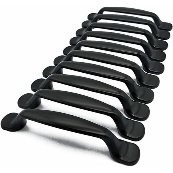 20x Kökslucka Handtag Skåp Låda Sovrum Möbeldrag Centrumavstånd 128MM Aluminium med Odipie-skruvar