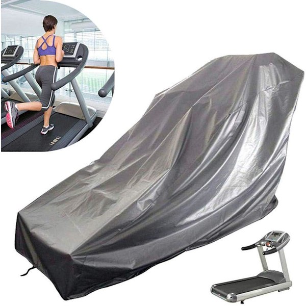 Treadmill dust cover, sports treadmill protective folding cover, dustproof and waterproof cover, for outdoor rain and sun protection