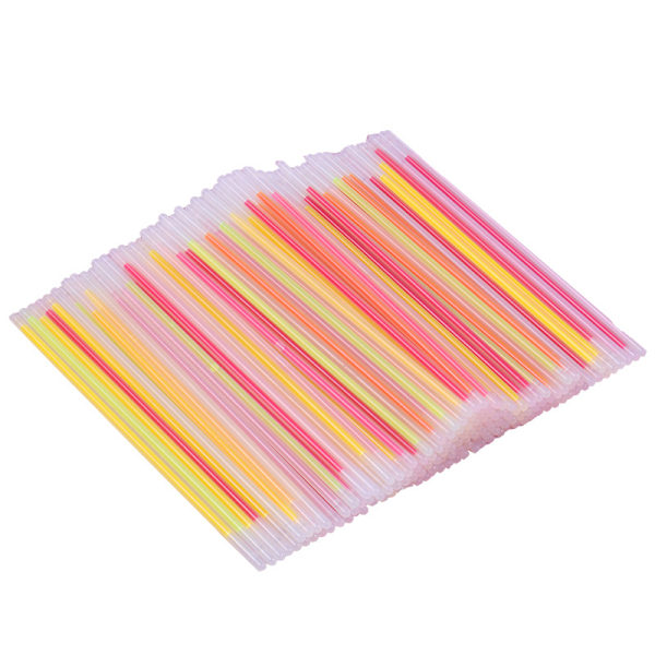 100-pack lysande armband, flerfärgade