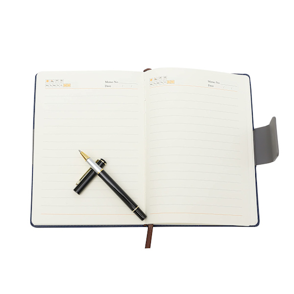 A5 Notesbog med Pen Vintage Rejse Notesbog og Pen Business Daglige Ideer Notesblok Sæt (GRØN)
