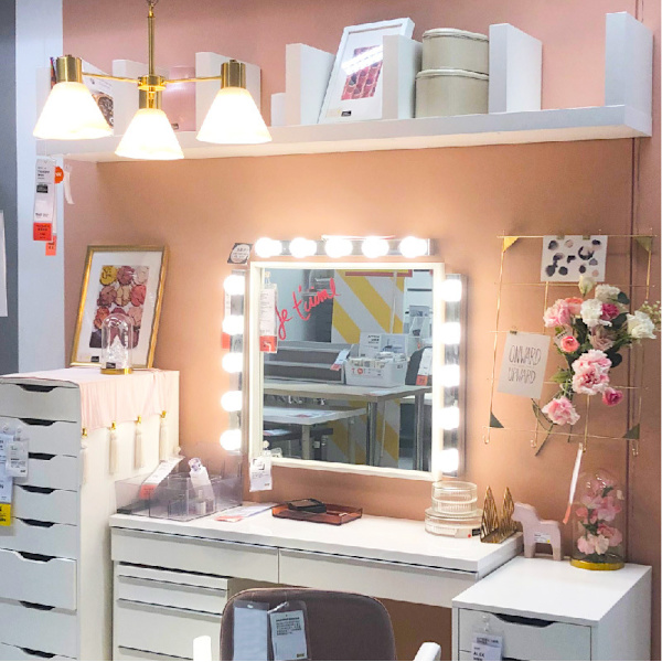 LED makeup spejl pære roterende ledning Hollywood spejl forlygte makeup fyld lys pære led spejl pære