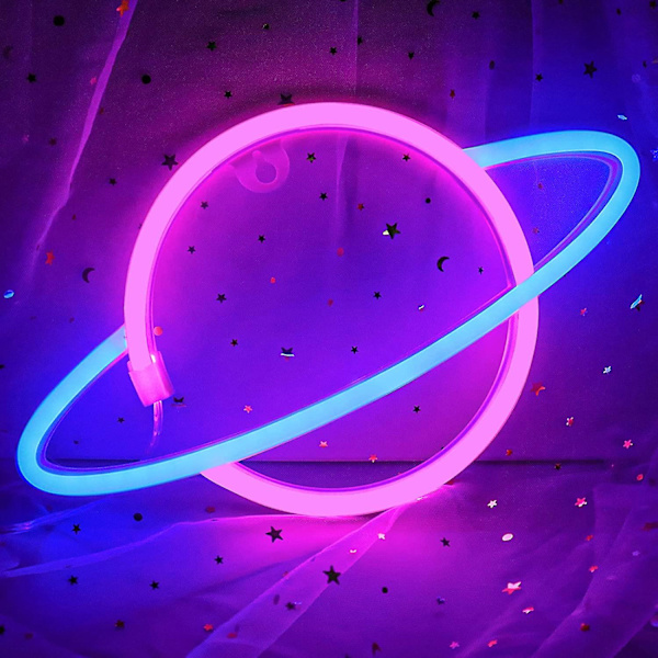 Neon Skilte, Led Neon Lys Skilt Drevet Af Batteri Eller Usb, Vægdækning Led Lys Hjem Dekoration Hængende Kunst Neon Skilte Til Soveværelse, Spilrum, Bar