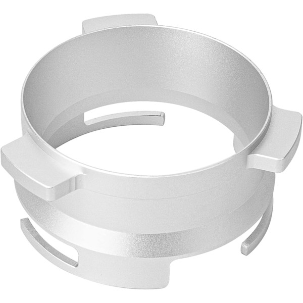 Kaffedoserings Tratt 54mm Espresso Kaffetillbehör med Kvarnutlösare för Sage Breville Portafilter Espresso Hands Free (Aluminium)
