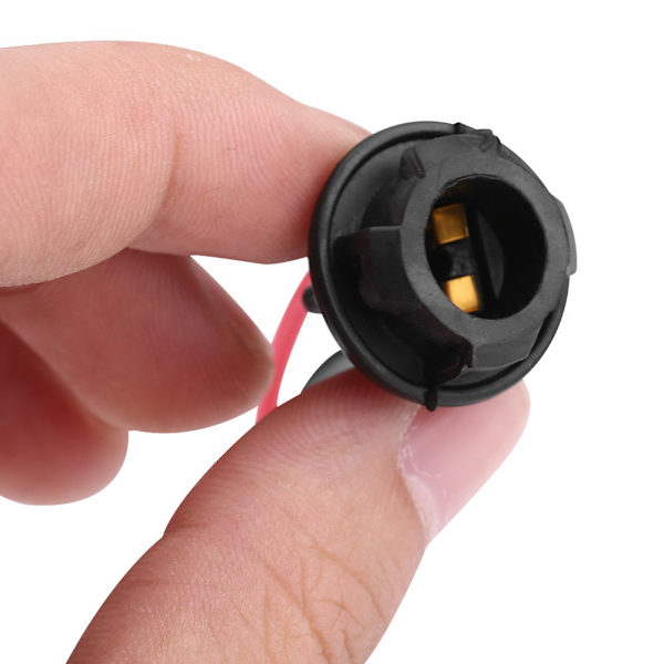 10 stk. Automotive T10 Pære Sokkel Ledning, Stikforlænger LED Wedge Lys Base Adapter